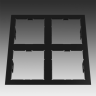 Комплект из светильников и рамки LIGHTSTAR Domino D54706070607